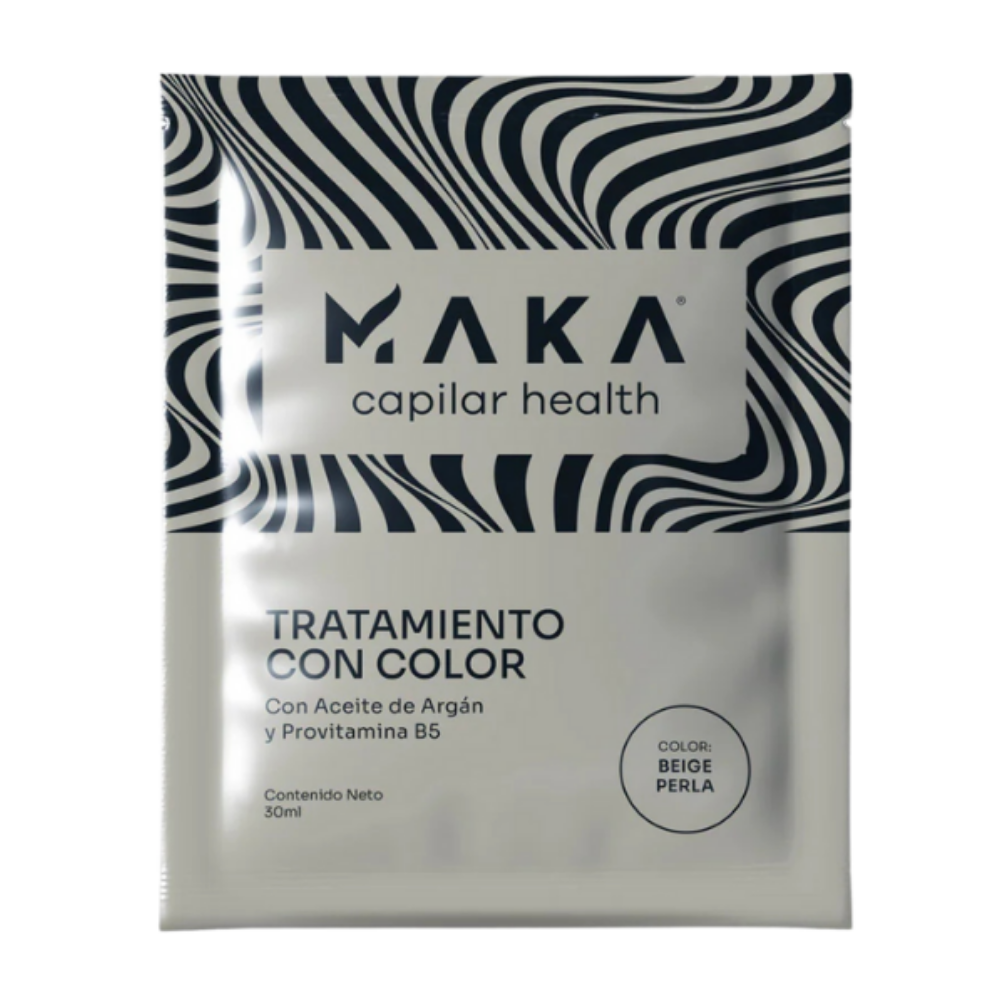 Tratamiento Maka Con Color Beige Perla30 ML