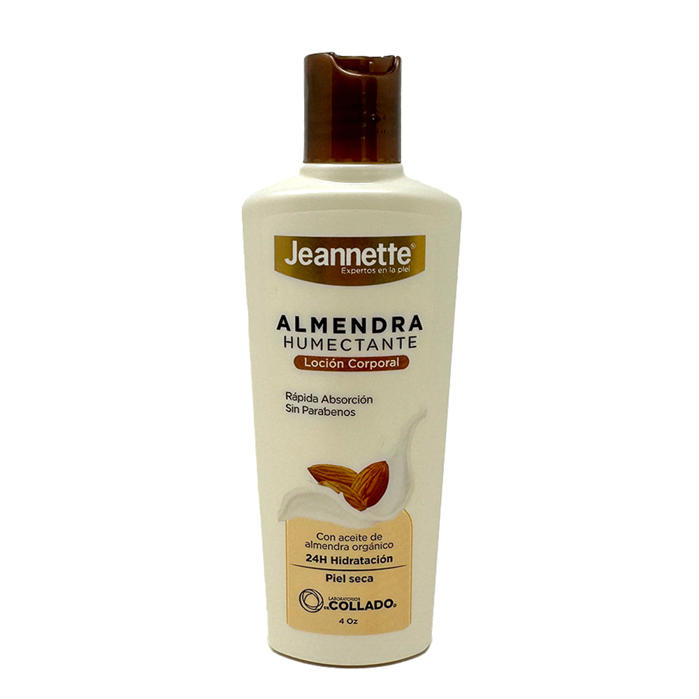 Loción Corporal Almendra Humectante Jeannette4 OZ