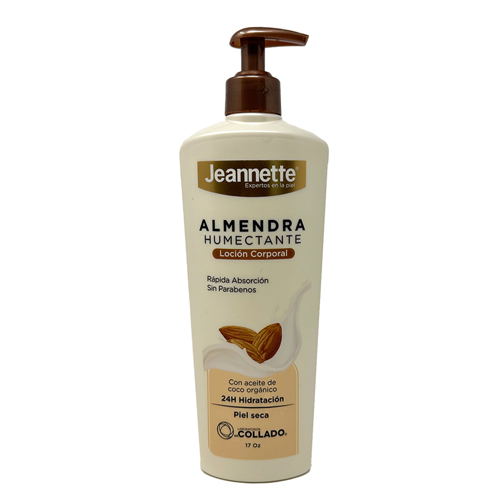 Locion Corporal Almendra Humectante Jeannette17 OZ
