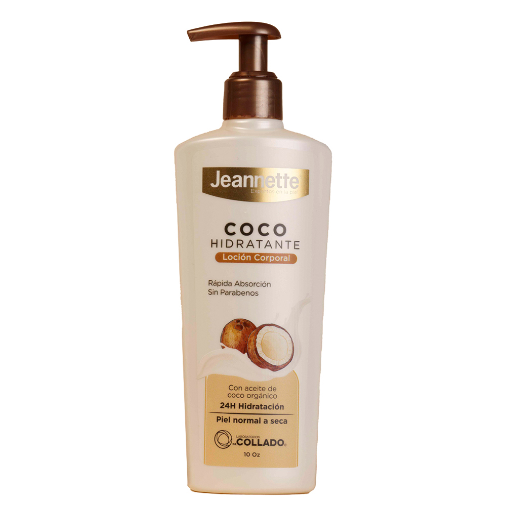 Crema Corporal Coco Hidratante Jeannette10 OZ