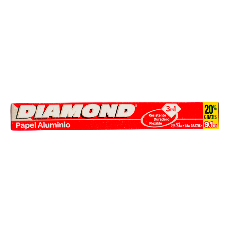 Papel De Aluminio Diamond30 FT