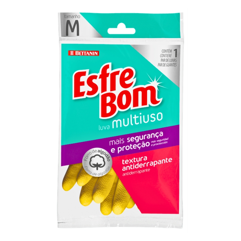 Guantes Latex Mediano Esfrebom2 UND