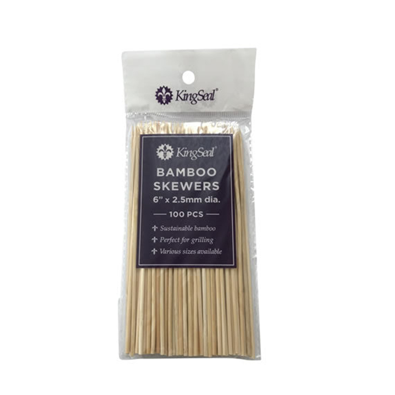 Palillos De Bambú 2.5 Mm King Seal100 UND