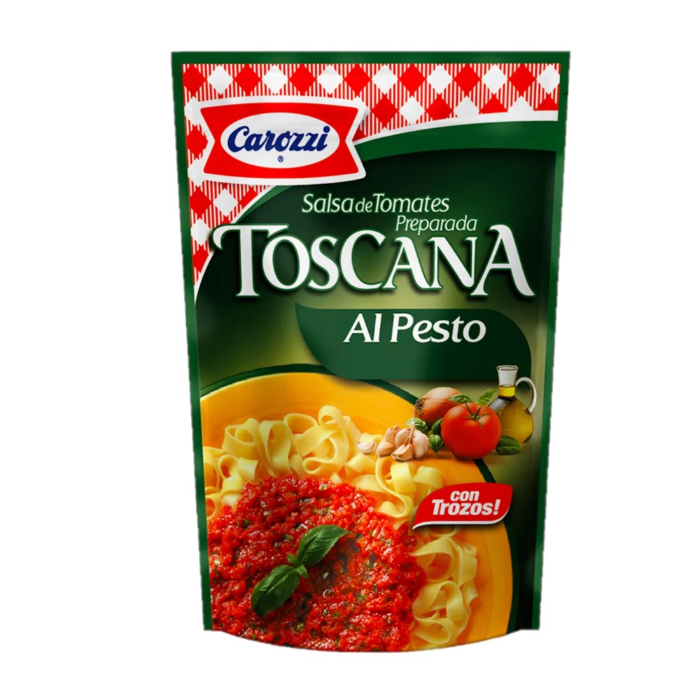 Salsa De Tomate Para Pasta Al Pesto Toscana Carozzi200 GR