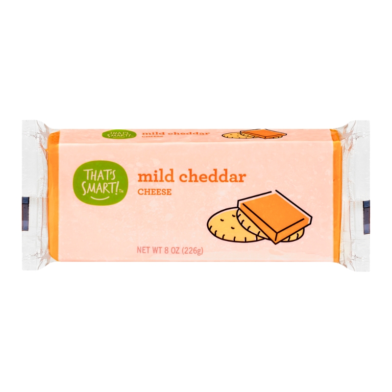Queso Cheddar En Barra That´s Smart8 OZ