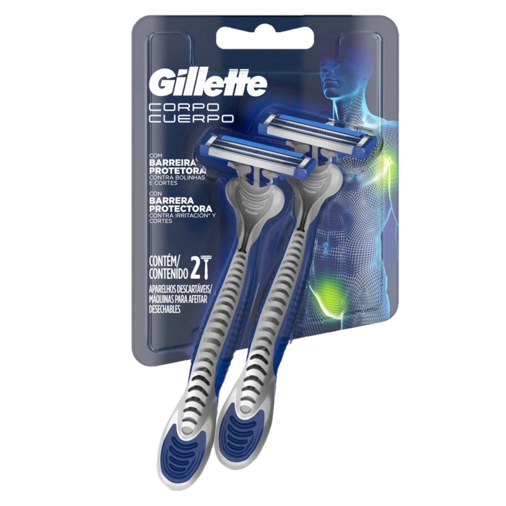 Rasuradora Para Cuerpo Desechable Gillette2 UND