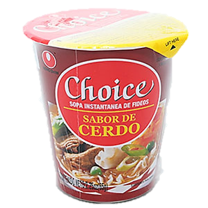 Sopa Ramen Sabor A Cerdo Choice65 GR