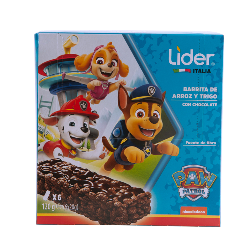 Barra De Granola Paw Patrol Lider120 GR
