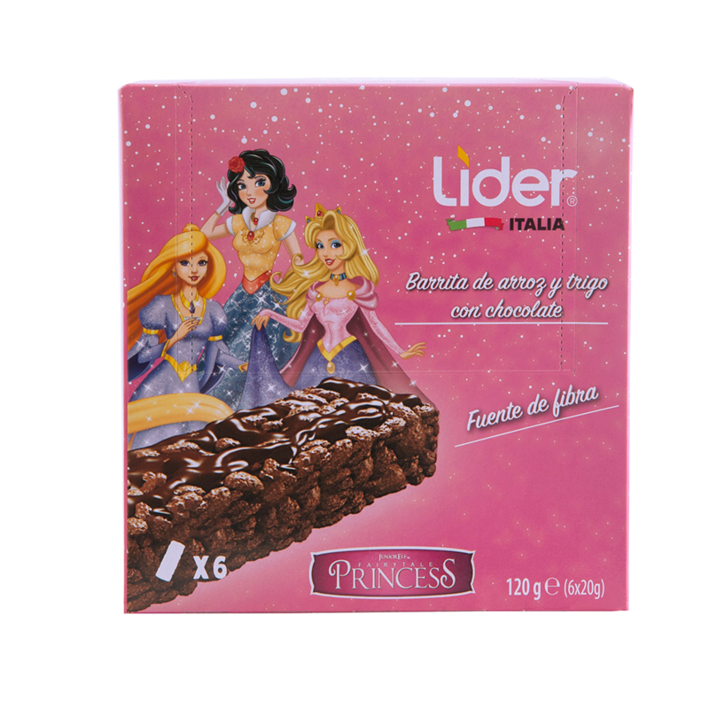 Barra De Granola Princesas Lider120 GR