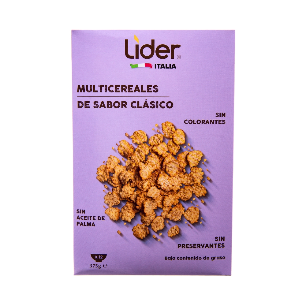 Cereal De Arroz Y Trigo Líder375 GR