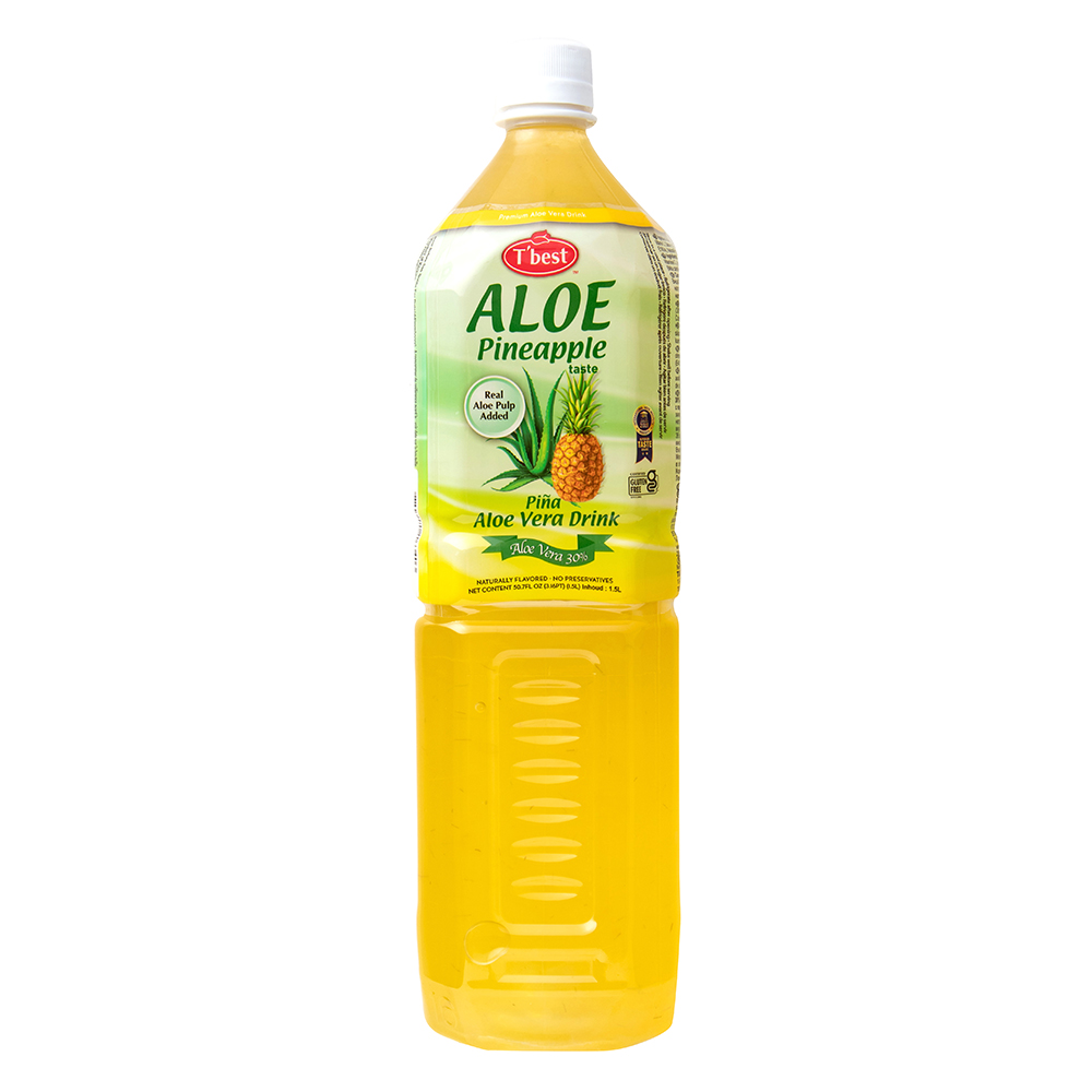 Bebida De Aloe Vera Sabor Piña Tbest1.5 LT