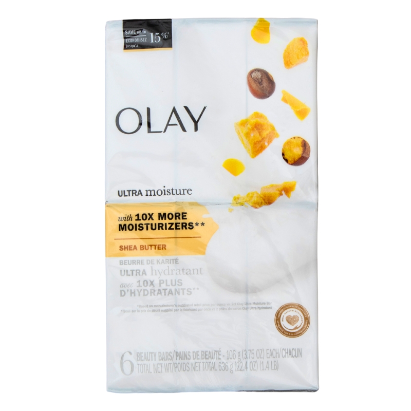 Jabón En Barra Ultra Húmedo Olay 8 Onz6 UND