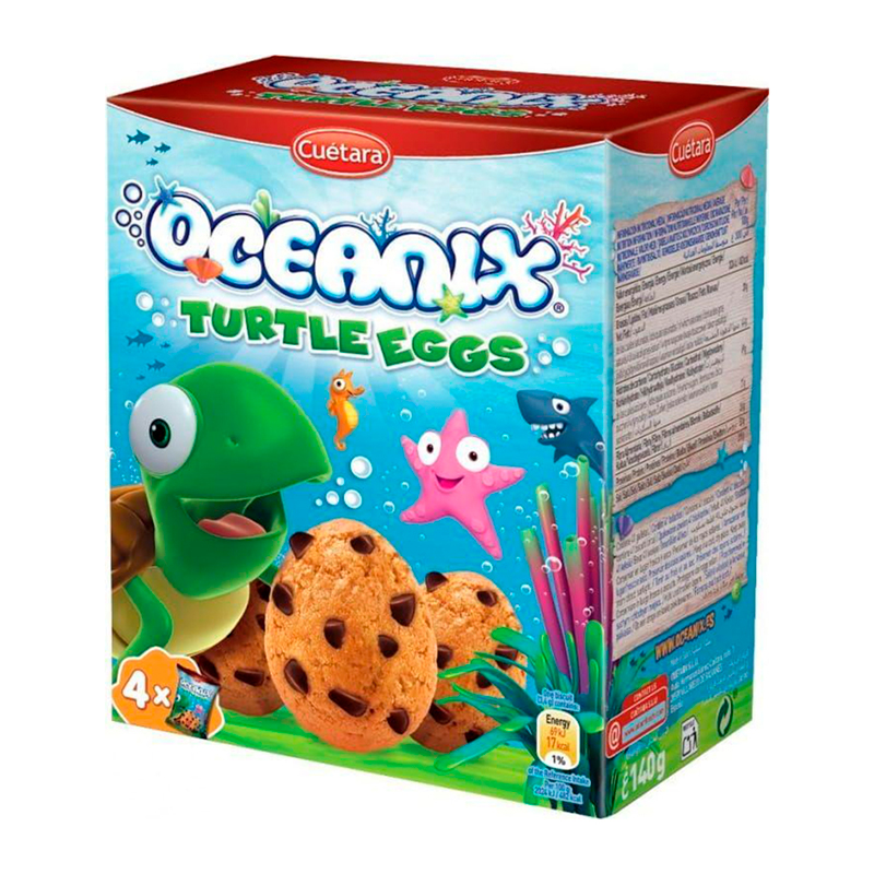 Galletas Oceanix Tortuga Cuetara105 GR