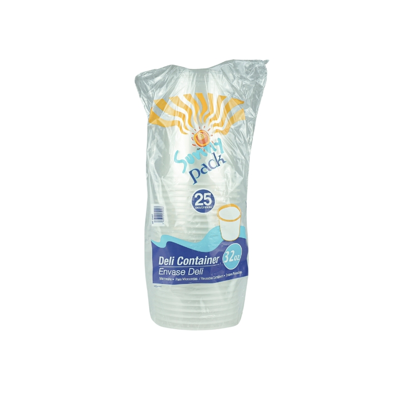 Envase Deli Sunny Pack 32 Oz25 UND