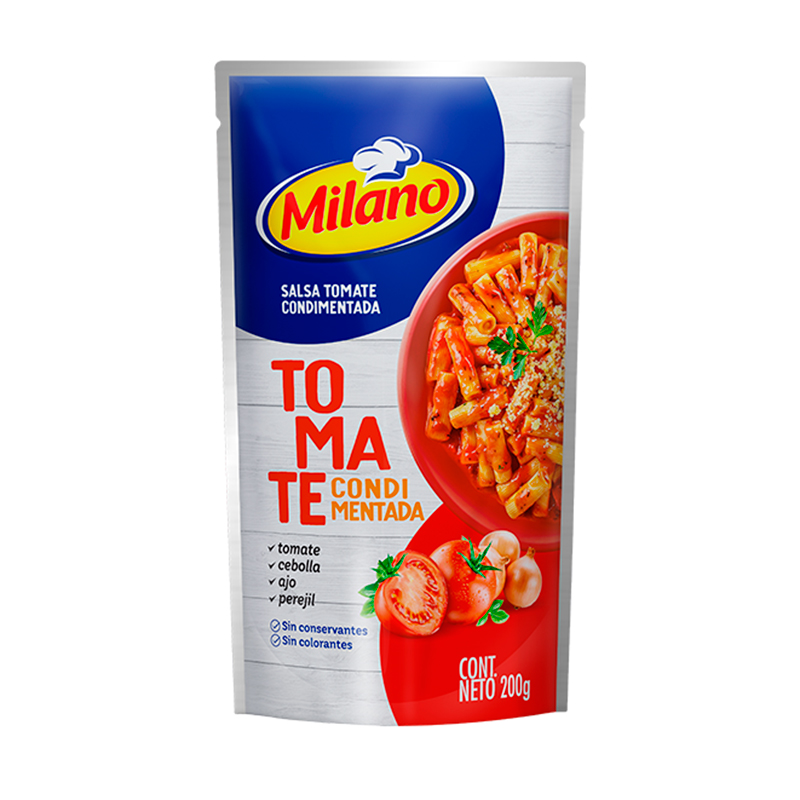 Salsa De Tomate Para Pasta Milano200 GR