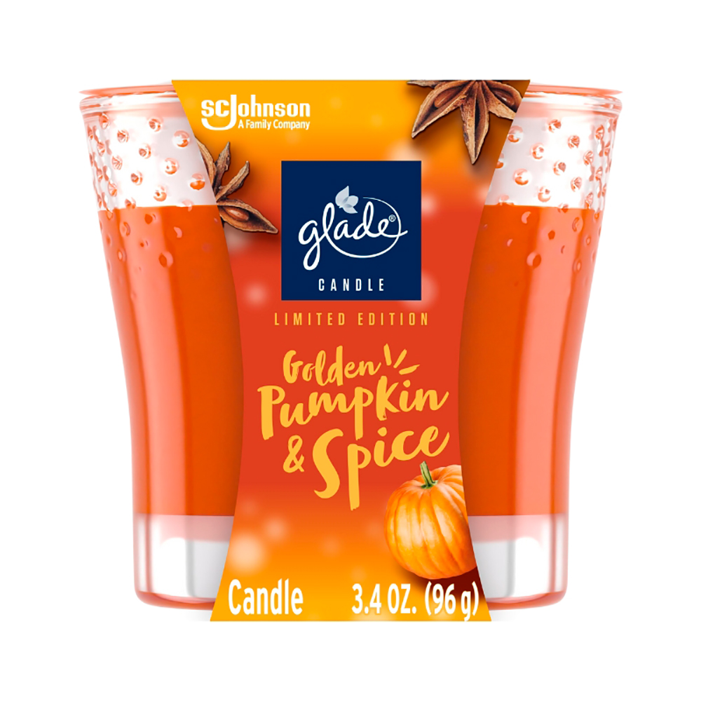 Vela Golden Pumpkin Spice Glade3.4 OZ