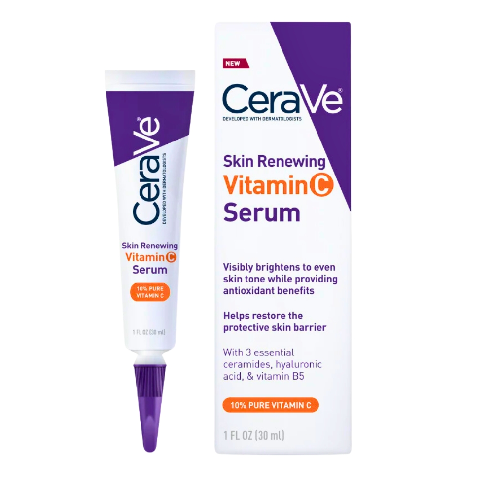 Serum Facial Renovador Con Vitamina C Cerave1 OZ