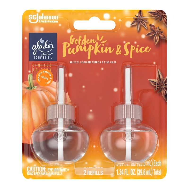 Ambientador Recambio Especias De Calabaza Glade2 UND