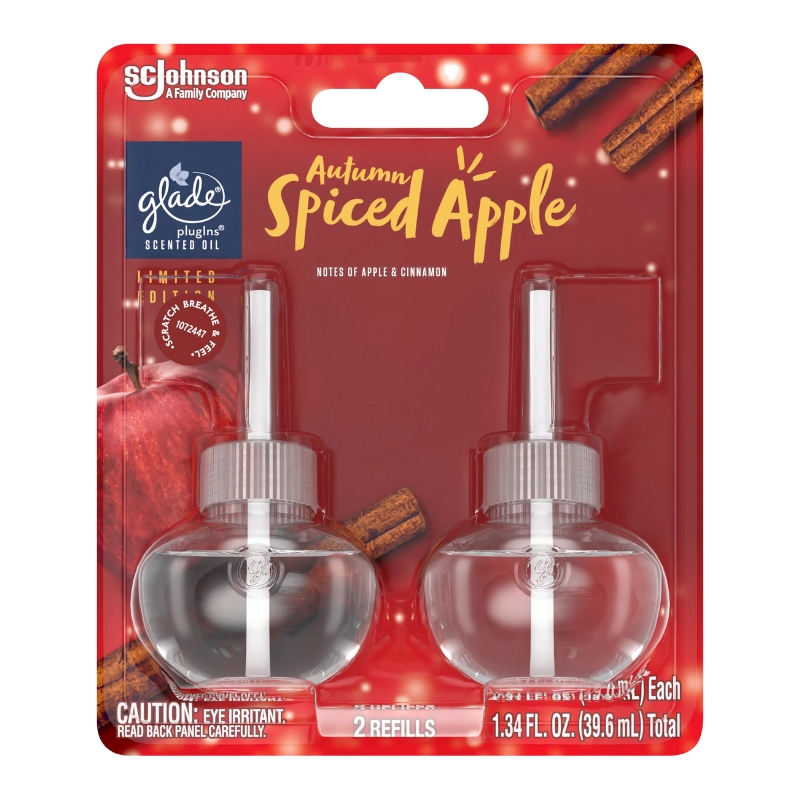 Ambientador Recambio Manzana Y Canela Glade2 UND