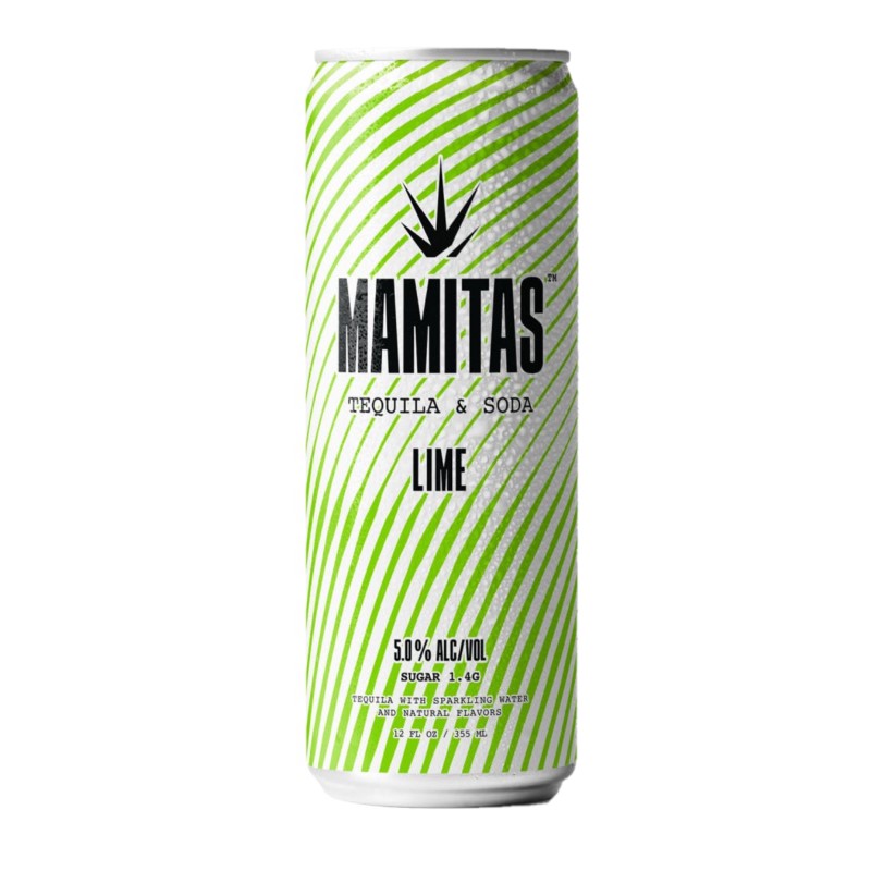 Tequila Soda Sabor Limón Mamitas12 OZ
