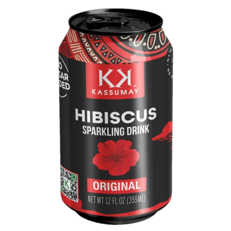 Agua Con Gas Hibiscus Kassumay12 OZ