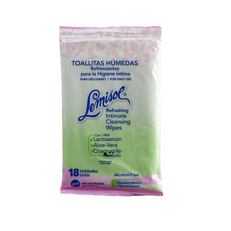 Toallas Íntimas Lemisol12 UND