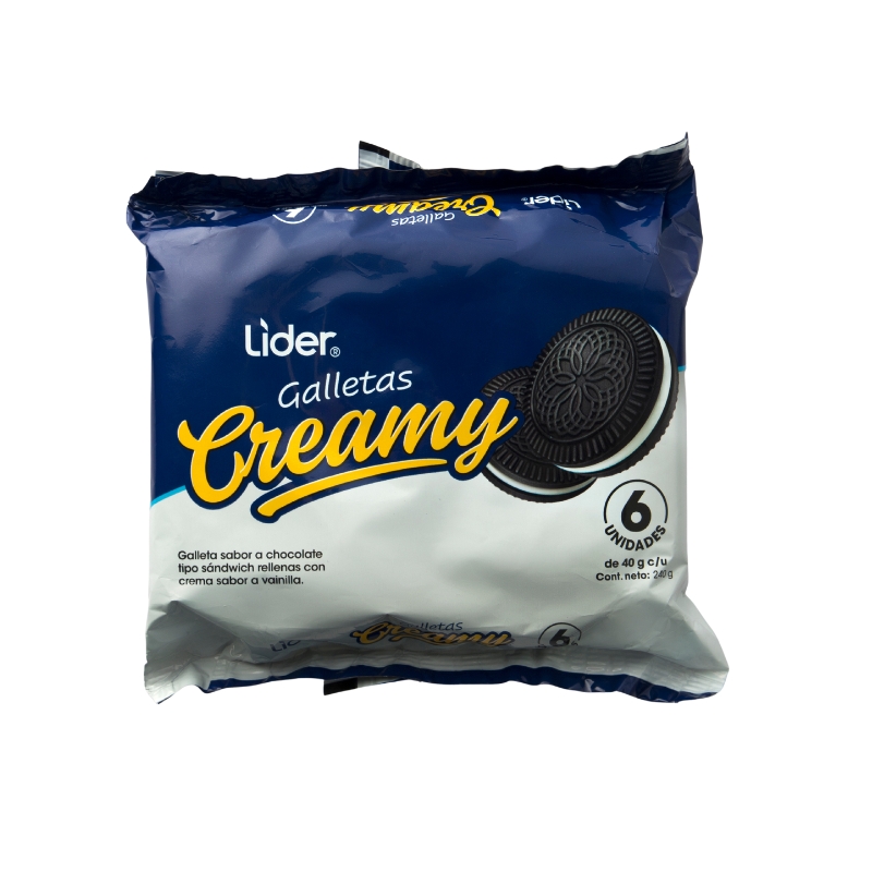 Galleta Creamy Lider6 UND