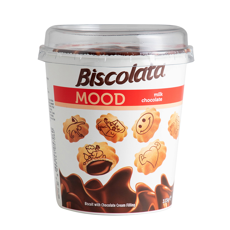 Galletas Biscuit Mood Rellenas De Chocolate Biscolata115 GR