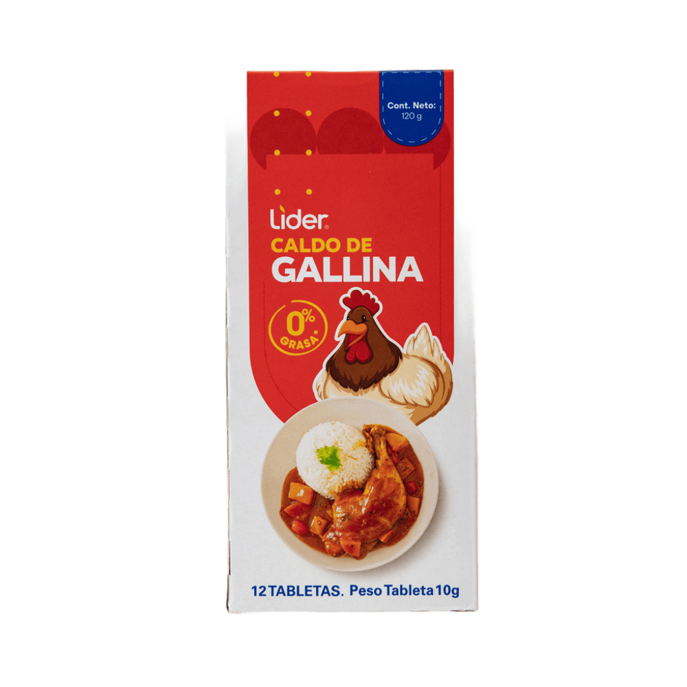 Caldo De Gallina Lider12 UND