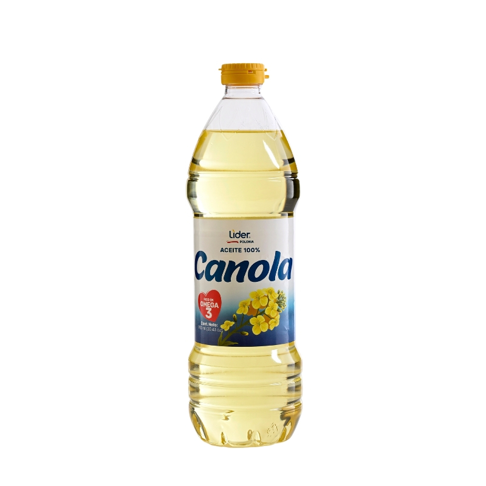 Aceite De Canola Líder900 ML