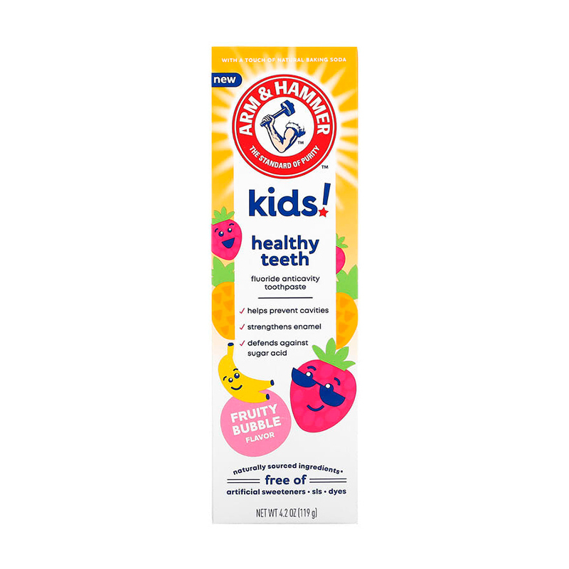 Crema Dental Para Niños Sabor Frutal Arm&hammer6 OZ
