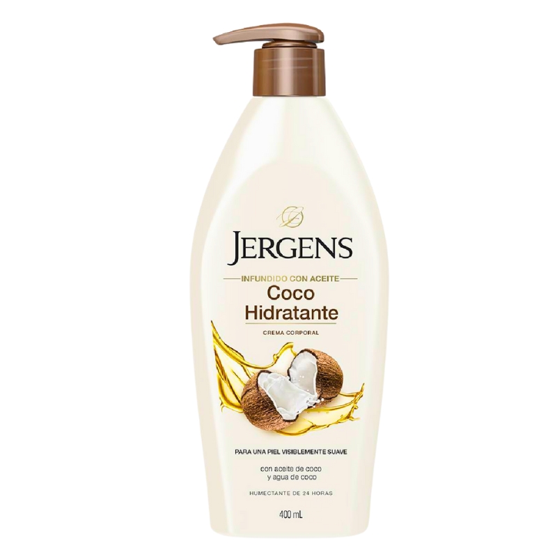 Crema Corporal Hidratante Coco Jergens6.5 OZ