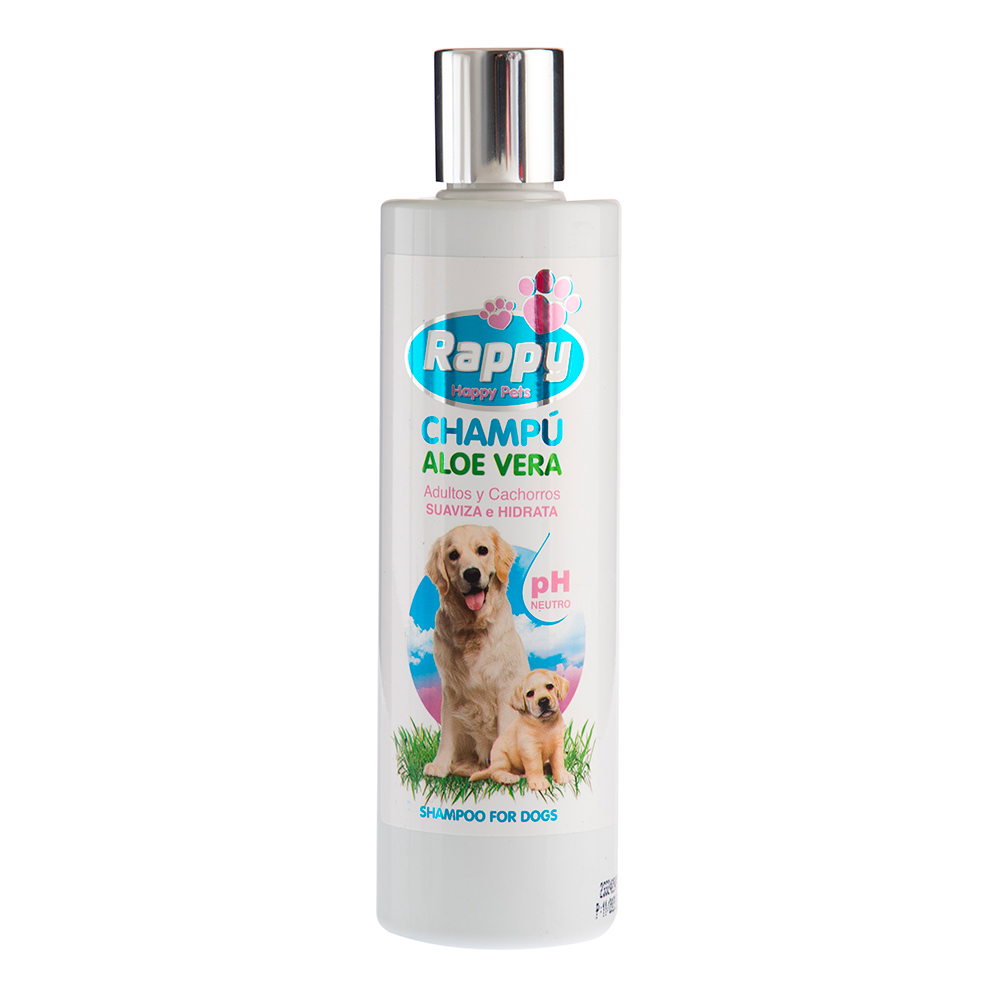 Shampoo Para Mascostas Aloe Vera Rappy300 ML