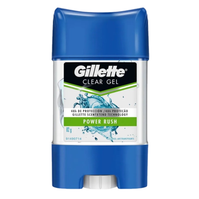 Desodorante En Gel Power Rush Gillette82 GR