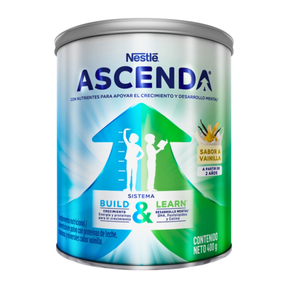 Complemento Nutricional Sabor Vainilla Lata Ascenda400 GR