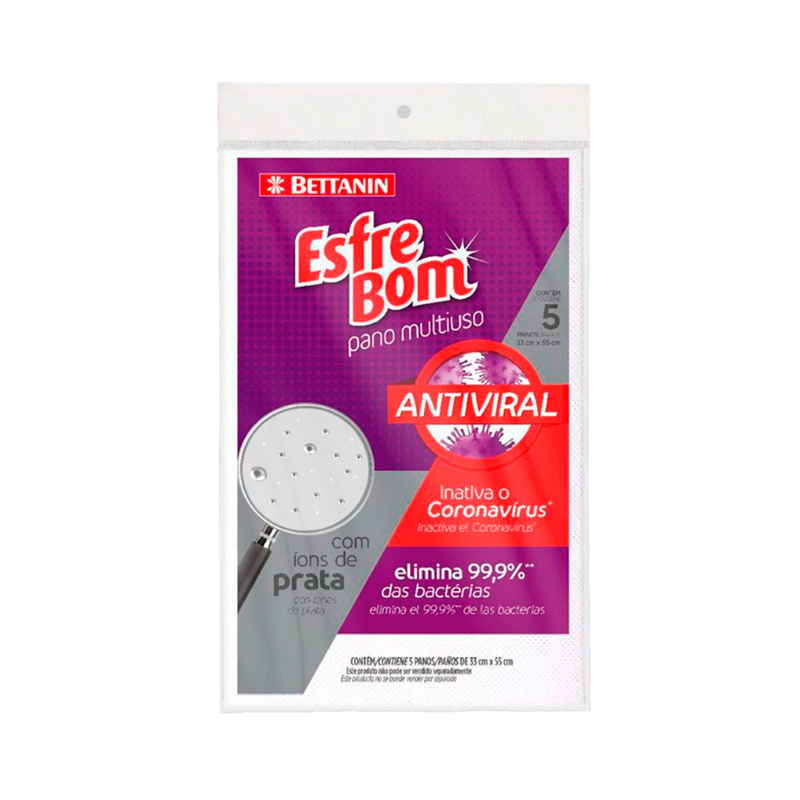 Paño Multiuso Antiviral Esfrebom5 UND