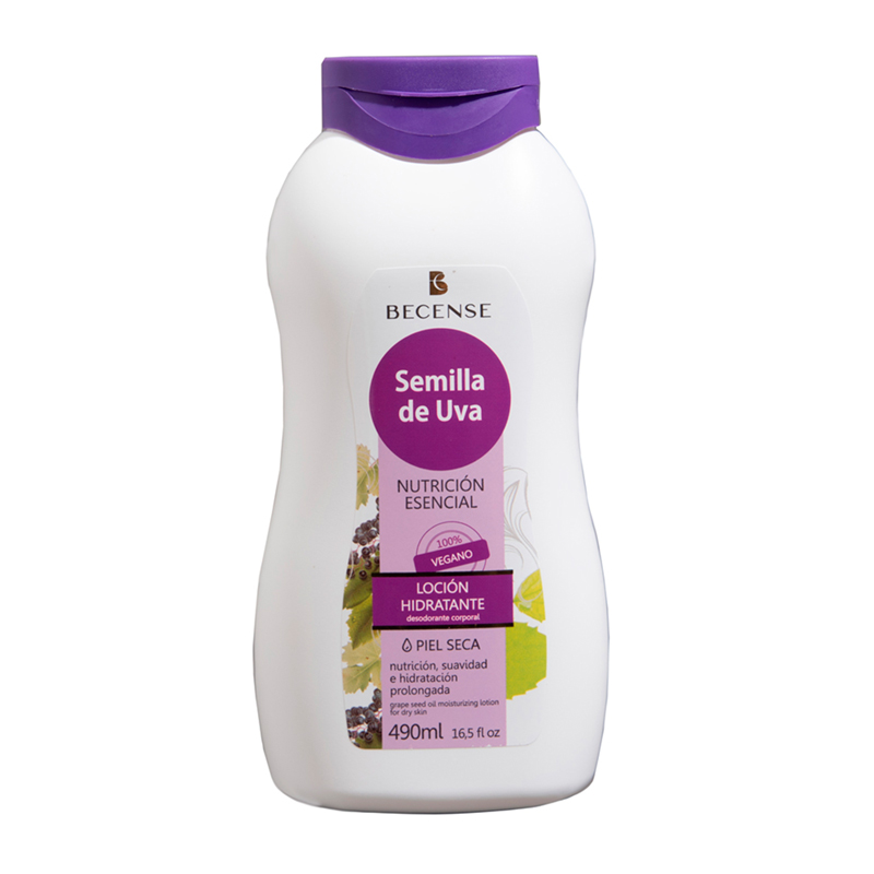 Crema Hidratante Aceite De Uva Becense490 ML