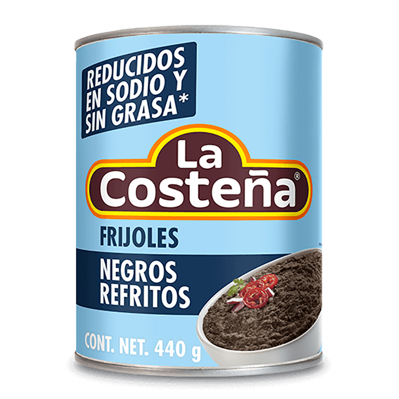 Frijoles Negros Refritos La Costeña440 GR