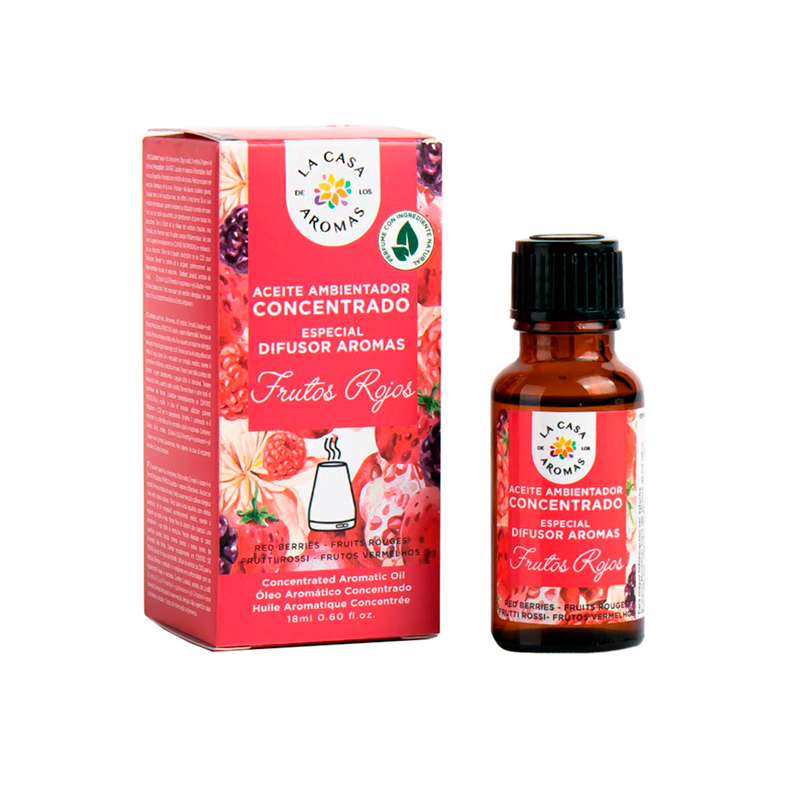 Aceite Concentrado De Frutos Rojos Casa De Los Aroma18 ML