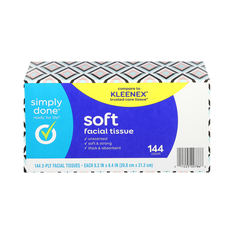 Pañuelos Faciales Simply Done144 UND