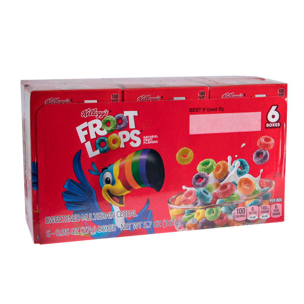 Cereal Froot Loops Kelloggs6 UND