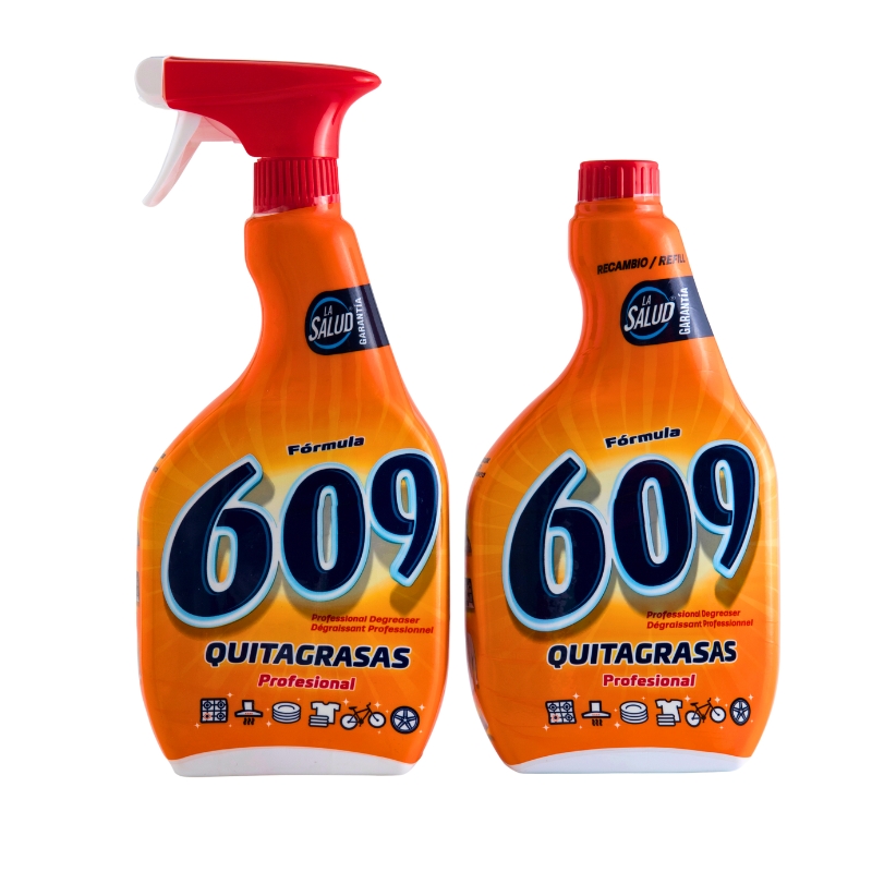 Desengrasante Quitagrasas En Spray + Recambio La Salud750 ML