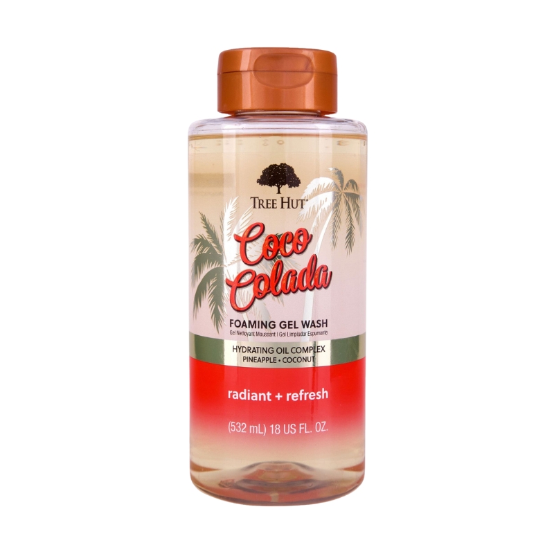 Gel De Baño Coco Colada Tree Hut18 OZ