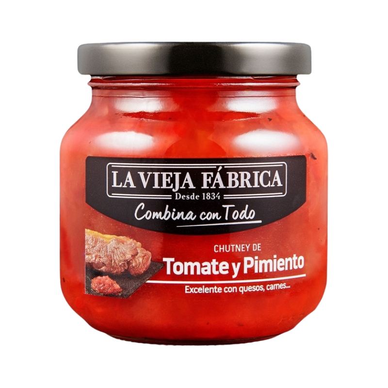 Salsa Chutney Tomate Y Pimiento La Vieja Fabrica280 GR