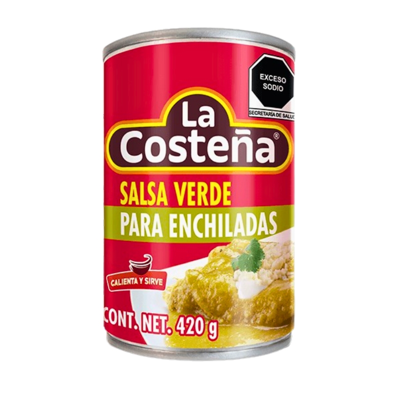 Salsa Verde Para Enchilada La Costeña420 GR