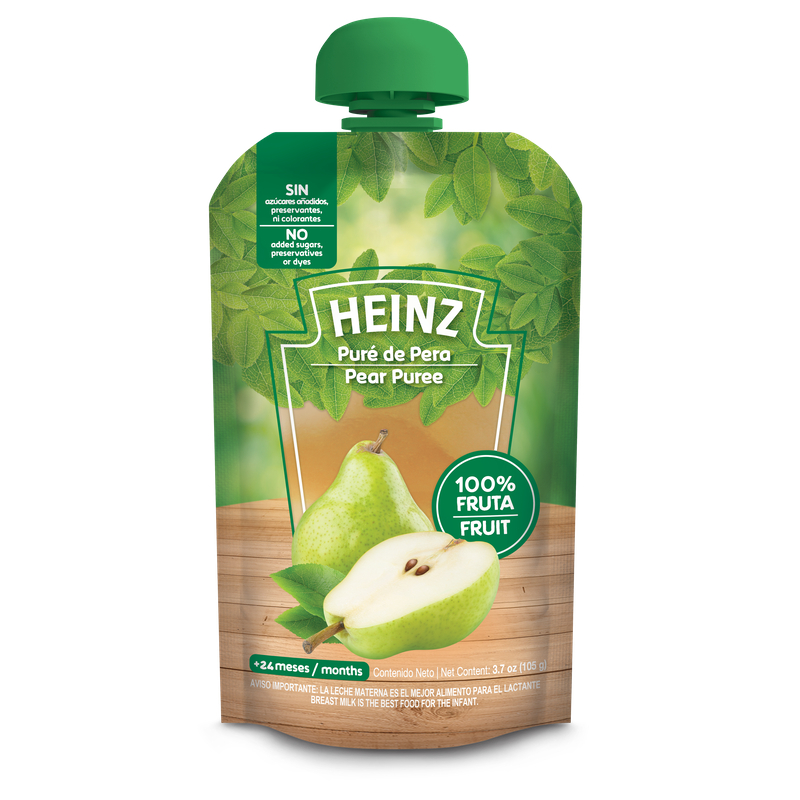 Compota De Pera 100% Fruta Heinz105 GR