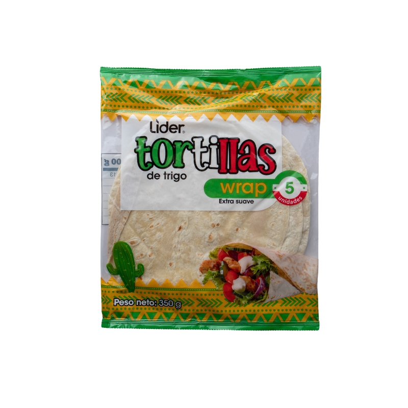Tortilla De Trigo Wrap Lider5 UND