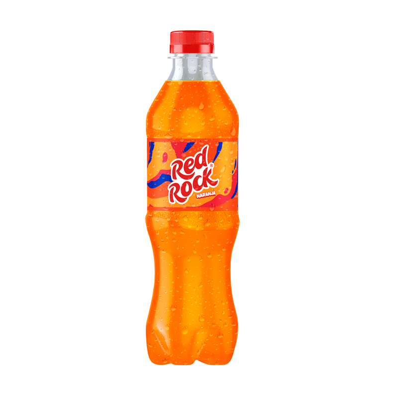 Refresco Sabor Naranja Red Rock400 ML