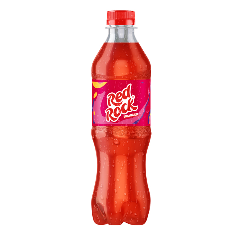 Refresco Sabor Frambuesa Red Rock400 ML