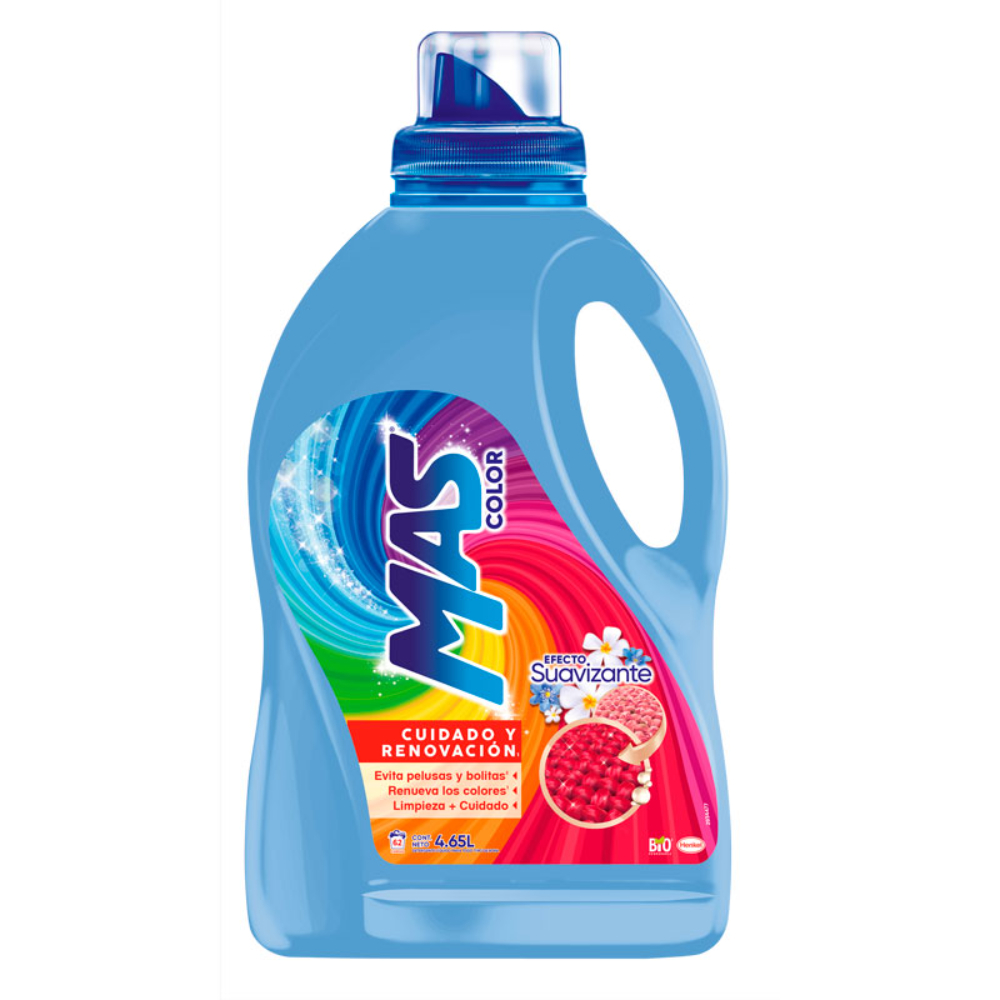 Detergente Líquido Suavizante Mas Color4.65 LT
